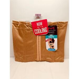 Women Beige Maidenform Flexees Cool Comfort Ultra Firm Waist Trainer Size XL New